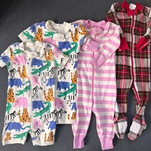 Hanna Andersson Organic Cotton Pajamas for 6-12 month old